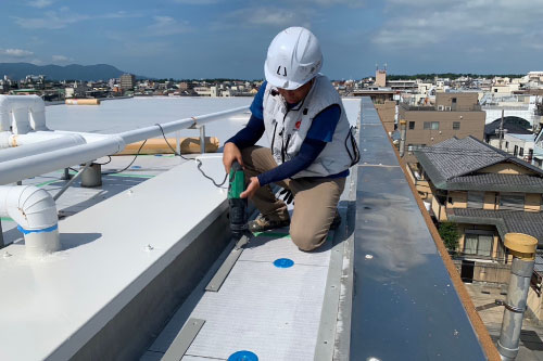 防水に関する豊富な施工実績と確かな技術